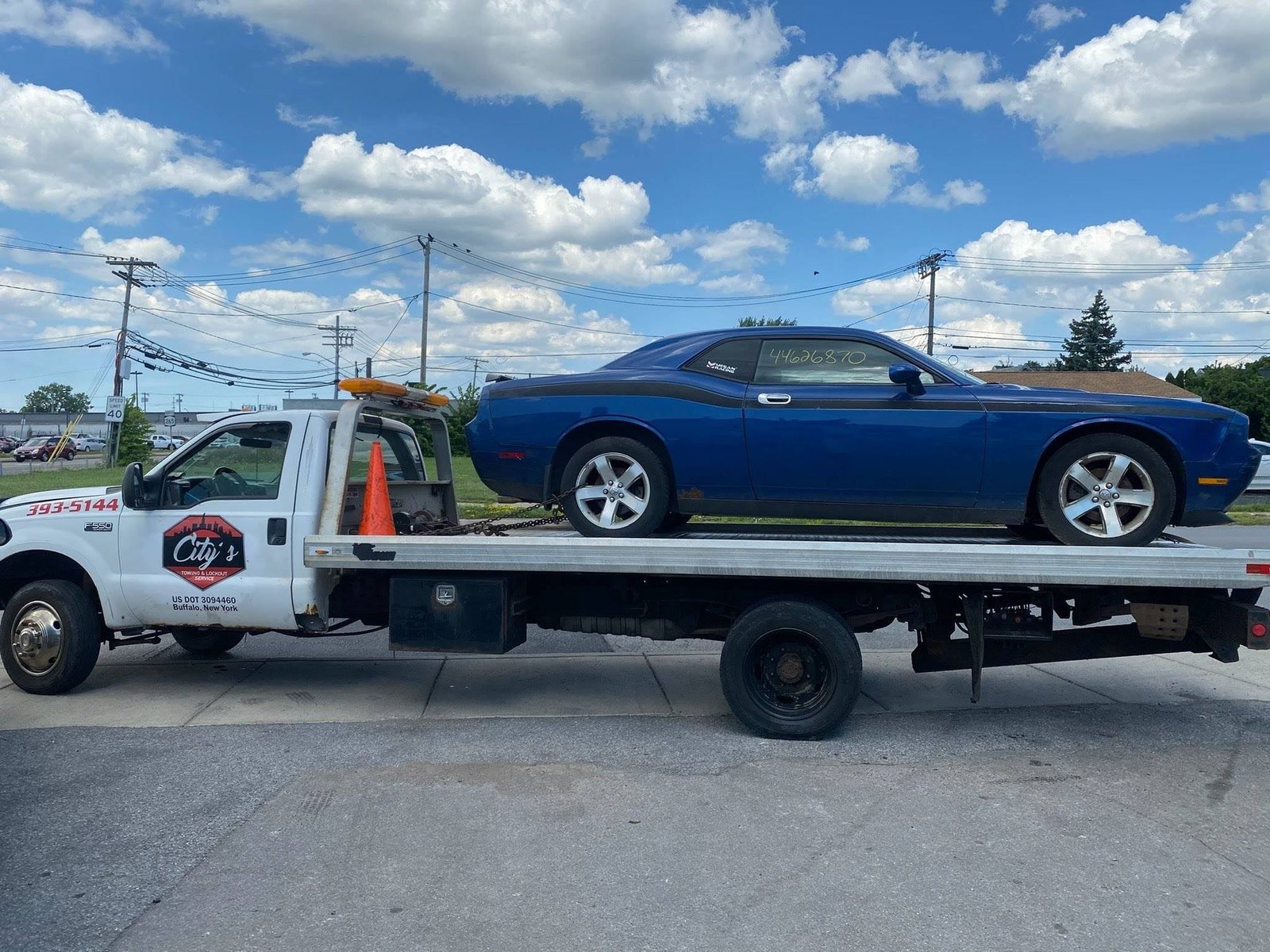 Buffalo flatbed towing service