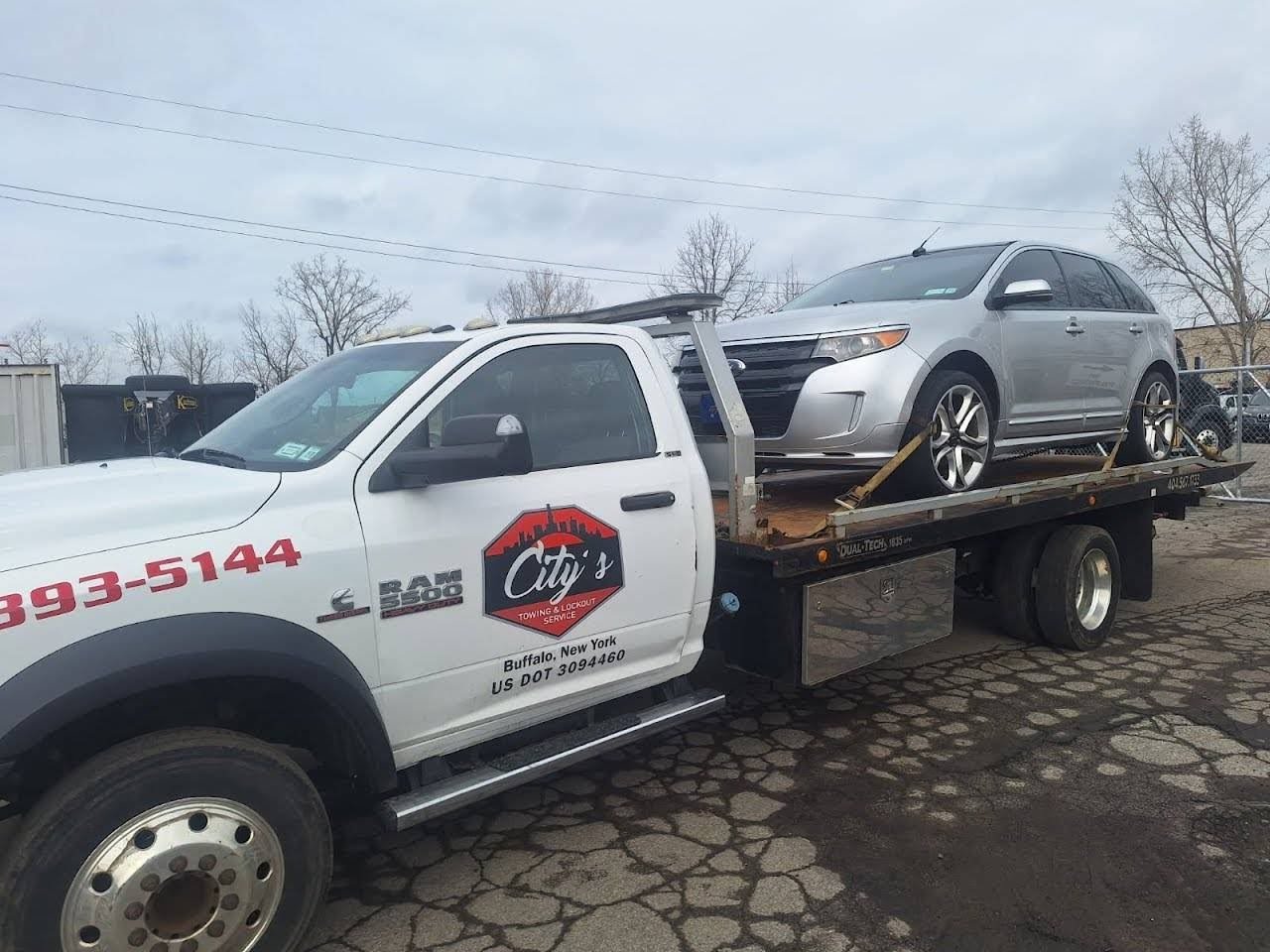 Flatbed vehicle transport service Buffalo NY
